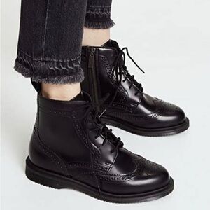 Dr. Martens Brogue Delphine Ankle Boots